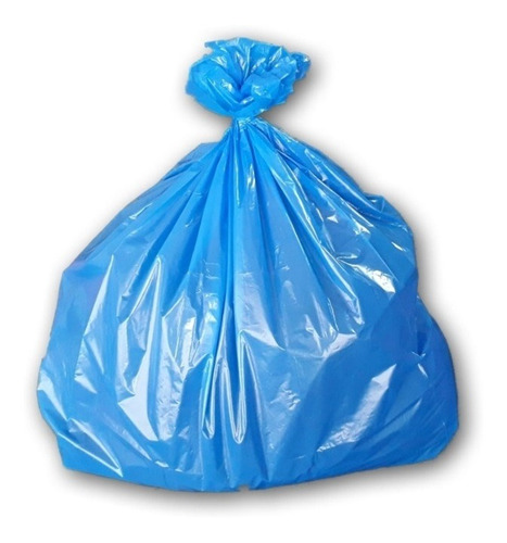 Saco Para Lixo De 20 Litros Azul 35x45cm C/500 (5 Pcts