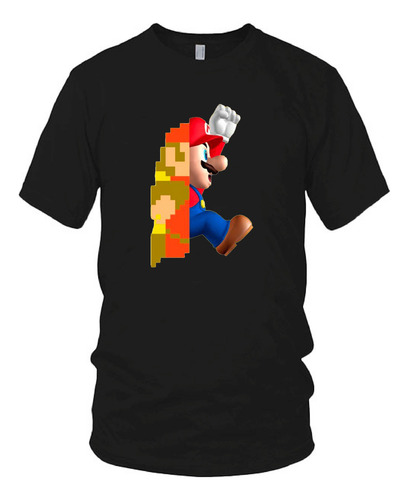 Playera Mario Bros Nintendo Retro