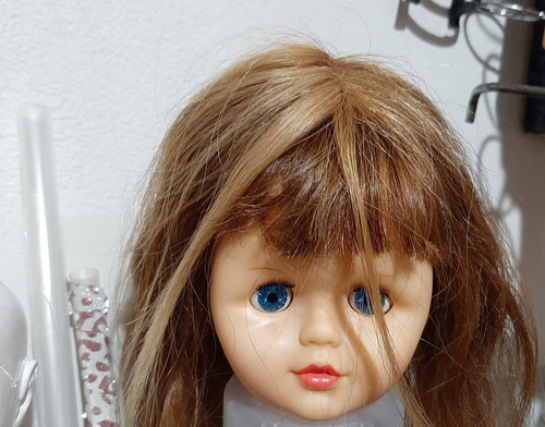 Peluca Para Muñeca Barbie Y Tallas Similares
