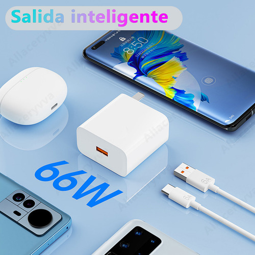 You Mi 88 W /66WCargador Super Rápido Para Honor/huawei 88W/66w/35w Tipo C Para Honor Magic7 Lite/ X9c/ 200 Pro/x8b/x6b Plus
