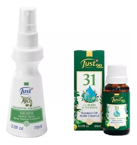 Combo Eucasol + Oleo 31 De 20ml - Swiss Just