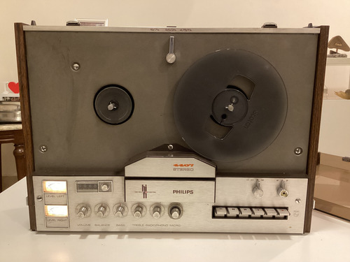 Antiguo Philips N4407 Stereo Hifi Cinta Abierta. Austria 60s (Usado)