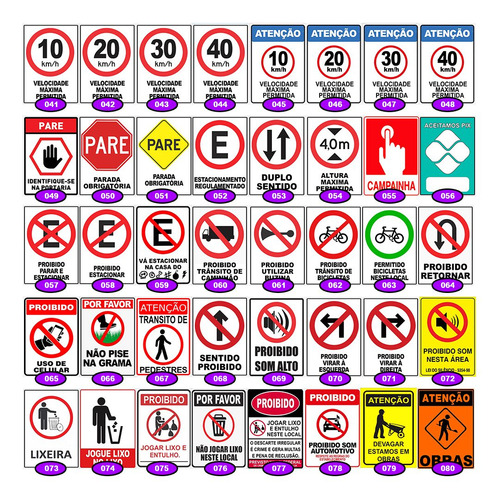 Placa Sinalização Indicativa Proibido Caminhão A4 30 X 21 Cm