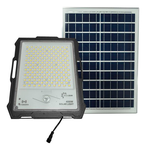 Proyector Led Solar Regulable 400w 4000k Impermeable 