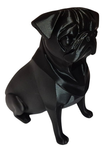 Figura Pug Impresión 3d