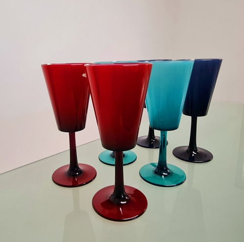 Imagen 2 de 5 de Copas De Vino De Melamina.