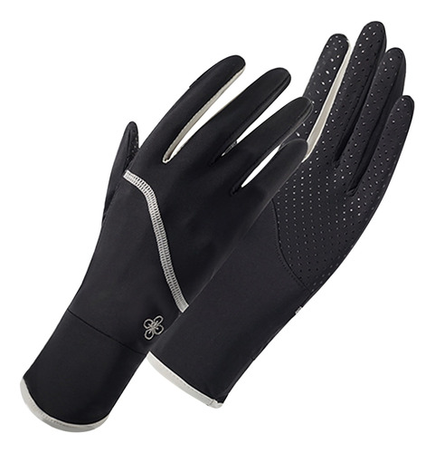 Guantes Protectores De Sol Y Rayos Uv, De Seda Helada, Fresc