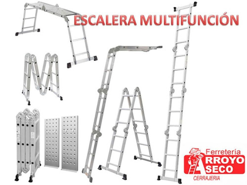 Escalera Multi Función Con Plataforma