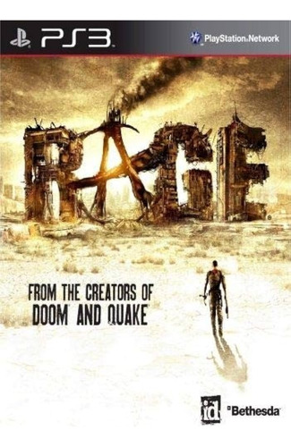 Rage From The Creators Of Doom And Quake Ps3 Usado