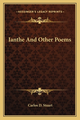 Libro Ianthe And Other Poems - Stuart, Carlos D.