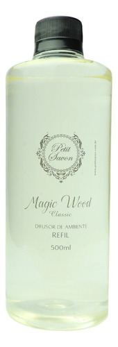 Refil Difusor De Ambientes Varetas 500ml Fragrância Magic Wood