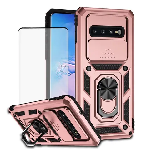 comprar Funda Para Galaxy S10 Plus Samsung S10+ Sm-g975u Rosa Dorado