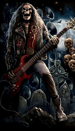 Poster Grupos Rock Musica Vinilo Auto Adhesivo 40x70cm #379