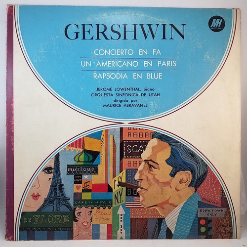 Gershwin - Concierto En Fa - Un Americano... Vinilo Lp