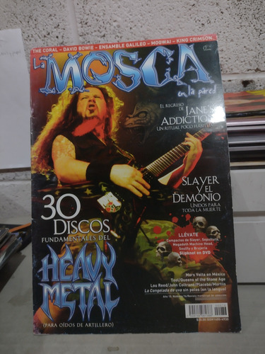 Revista La Mosca En La Pared Heavy Metal #76 (Usado)