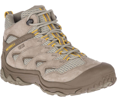 Botin Mujer Chameleon 7 Limit Mid Waterproof Café Merrell