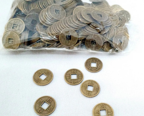 Monedas Feng Shui Atrae Suerte China Pack X 200 Aprox