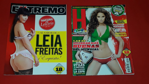 Lote 30. Revista H Extremo Leia Freitas Y Rev. H Marisol Gzl