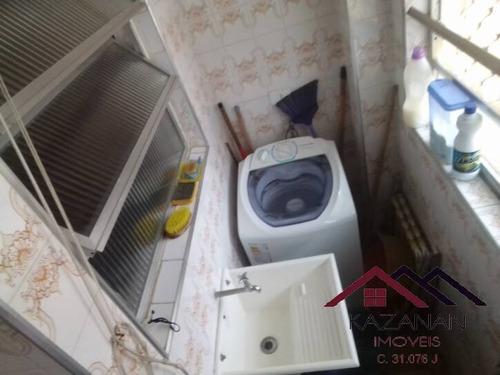 Imagem 14 de 15 de Apartamento 1 Dormitório - Vista Mar - Gonzaga Santos - 1649