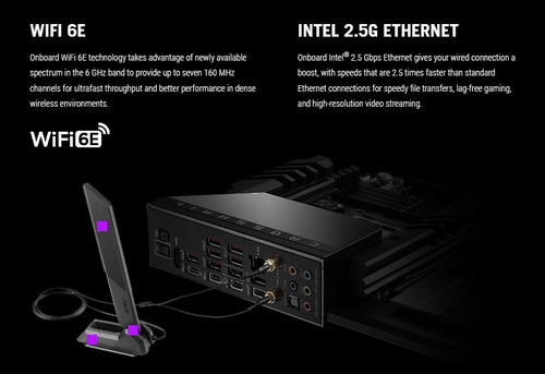 Mb Asus Rog Crosshair X670e Hero Wifi Ryzen 7000 Ddr5-128gb