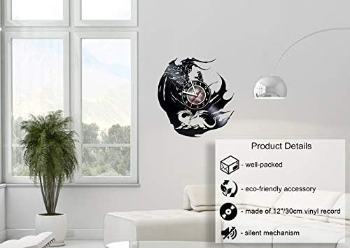Regalos Geek Para Hombres Reloj De Pared Con Disco De Vinilo