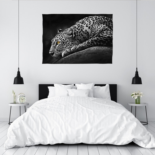 Stompy Tecido Decorativo Decoração Grey Tiger Tigre