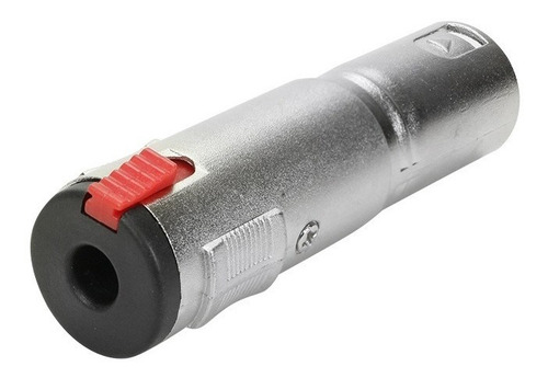 Imagem 2 de 3 de Conector Adaptador Xlr Cannon Macho X P10 Fêmea Mono Stereo