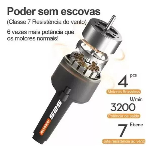 Drone S2s Profissional Dual Câmera Hd Motor Brushless Sensor