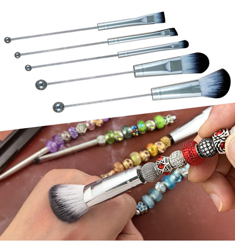 Juego De Brochas De Maquillaje Para Ojos, 5 Uds., Brochas