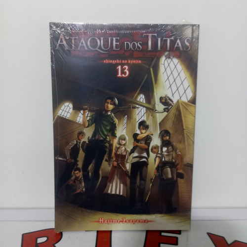 Ataque Dos Titãs Vol. 13: Série Original, De Isayama, Hajime. Editora Panini Brasil Ltda, Capa Mole Em Português, 2017
