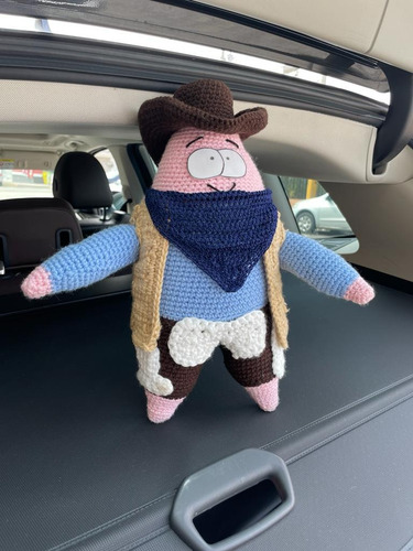 Muñeco Patrico Estrella Vaquero Crochet