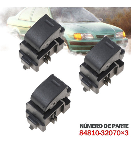 Control Maestro Vidrios Para Toyota Tercel 1993-1998