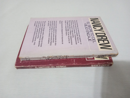 Nancy Drew Carolyn Keene Lote X2 El Misterio Del Muñeco El (Usado)