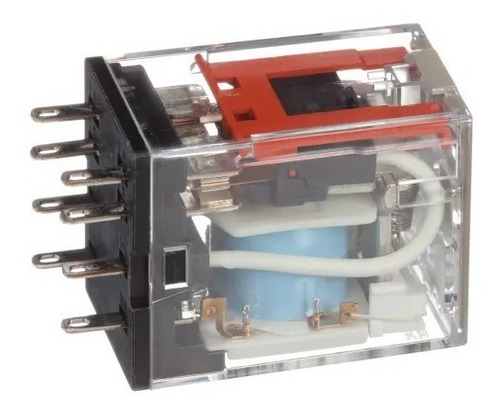 Imagen 2 de 4 de My2n-dc24s Omron Relevador Encapsulado 24vdc Dpdt 8p 10a