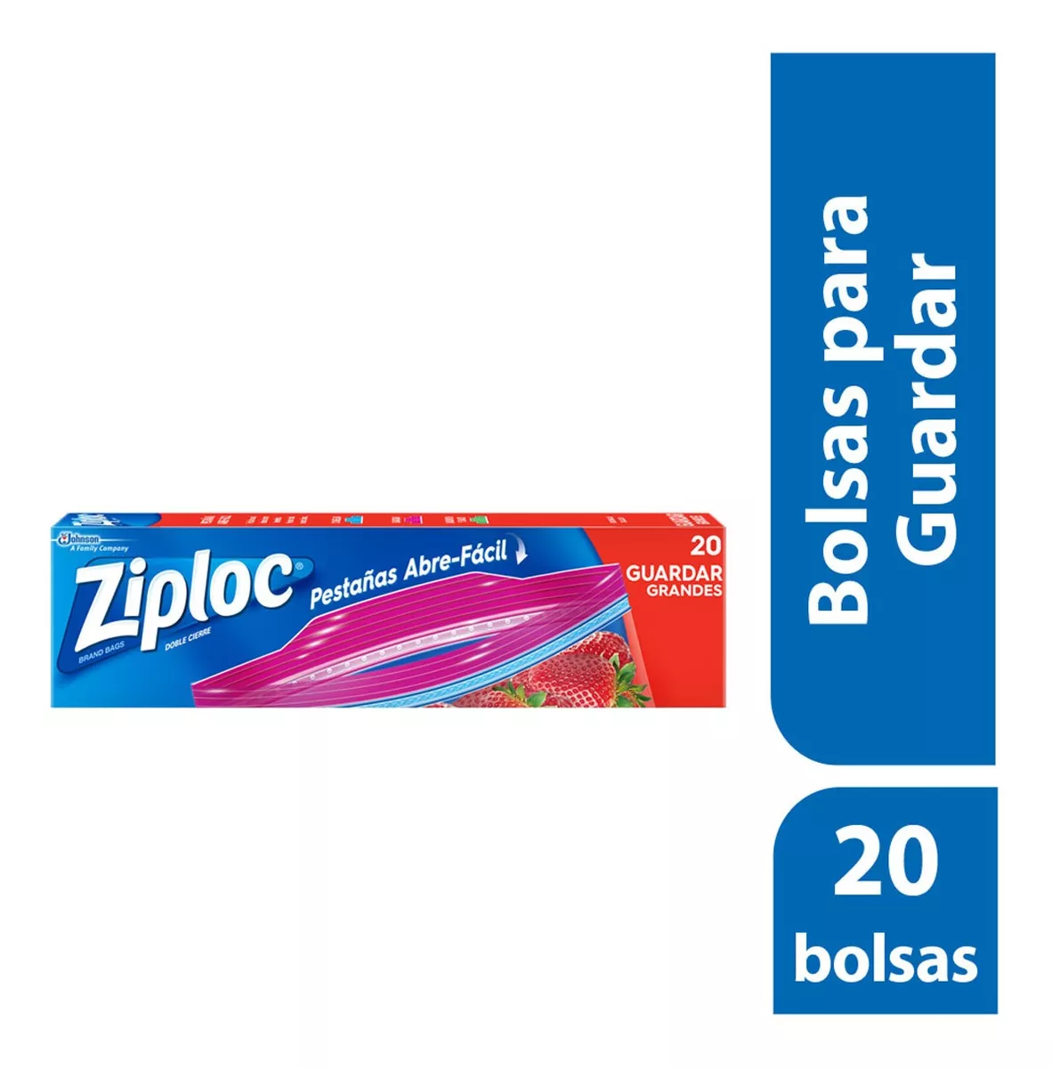 Tercera imagen para búsqueda de bolsas ziploc grandes