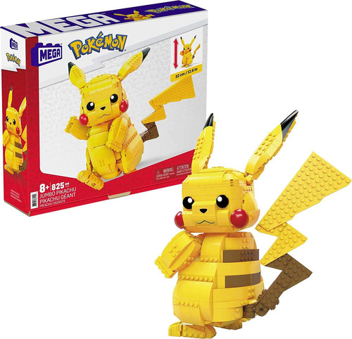 Mega Construx Pokémon Construye A Pikachu