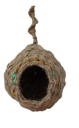 Combo Nido 45 Cm Y Hamaca Para Cotorras