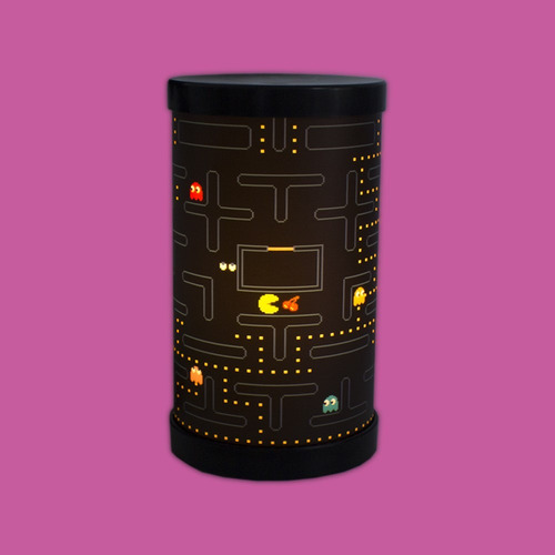 Imagem 3 de 4 de Luminária Abajur De Mesa Lumis Pacman Play Game Jogo Retro