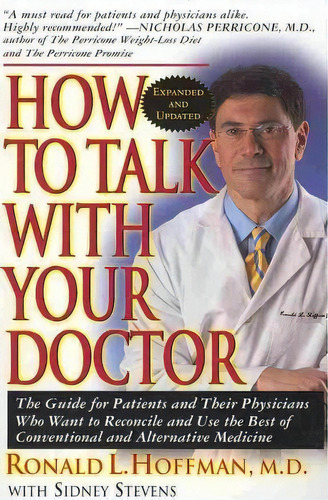 How To Talk With Your Doctor, De Ronald L. Hoffman. Editorial Basic Health Publications, Tapa Blanda En Inglés