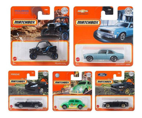 Carros Matchbox Originales Mattel Surtidos Unidad Al Azar 