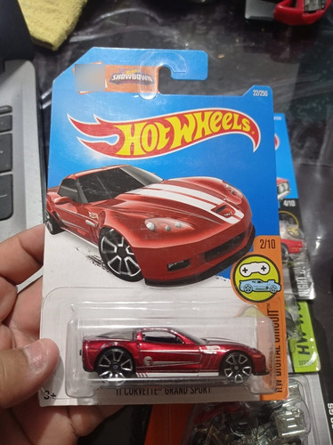 Hot Wheels 2015 11 Corvette Grand Sport Rojo Th  1