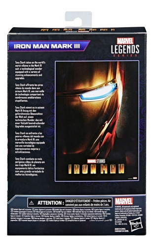 Figura De Acción Marvel Iron Man Mkiii (movie 2008)