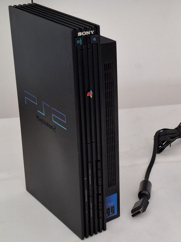 Sony Playstation 2 Fat - Modelo Scph-50001 - Sin Joysticks Negro (Usado)