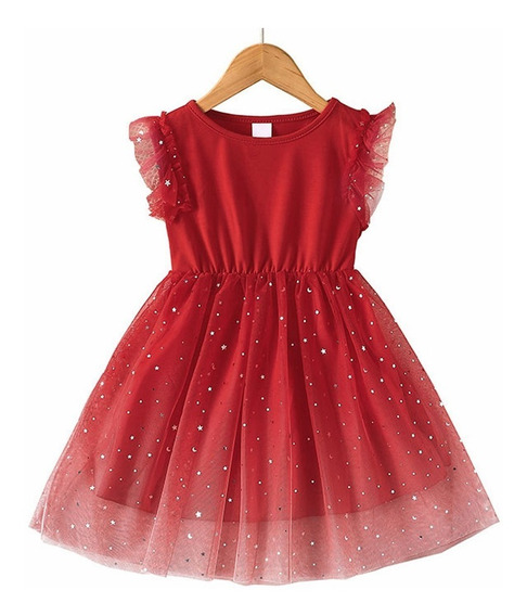 Vestido Rojo Nina | MercadoLibre 📦