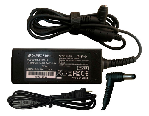 Cargador Para La Dell Mini 1012 19v 1.58a Adp-50sb Rev C