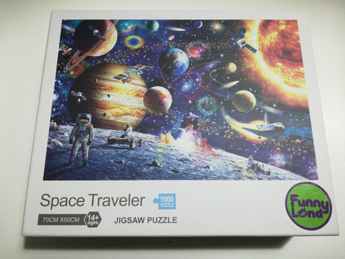 Puzzle Space Traveler Jigsaw 70 Cm X 50 Cm 1000 Piezas