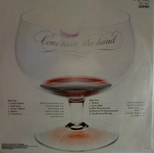 Imagem 2 de 2 de Lp Vinil - Deep Purple - Come Taste The Band