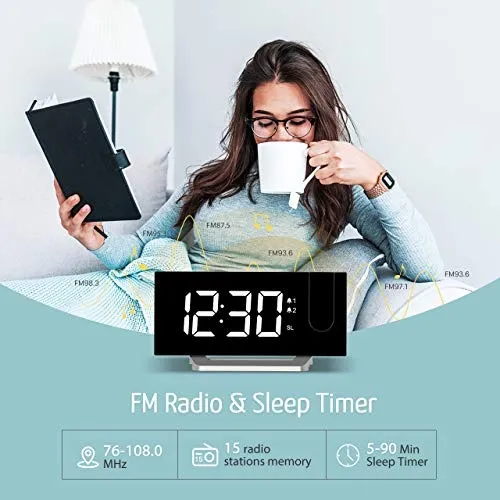 Reloj Despertador De Proyecci n Mpow Reloj De Proyecci n De