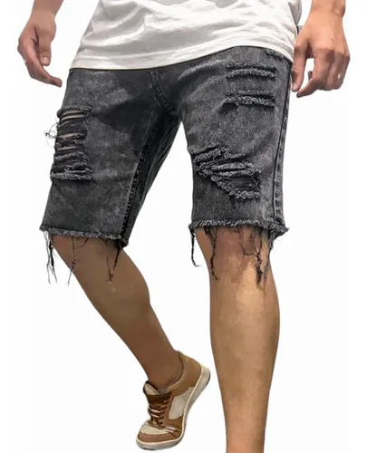 Short de jean hombre hotsell