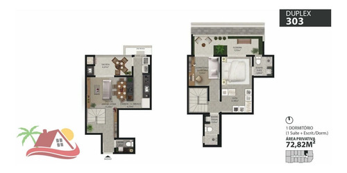Imagem 2 de 10 de Apartamento À Venda No Bairro Ingleses Do Rio Vermelho - Florianópolis/sc - Ap1453